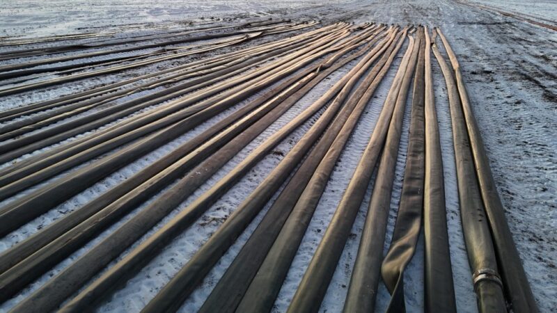 8″ TPU Supply Hose with Coupler Sets