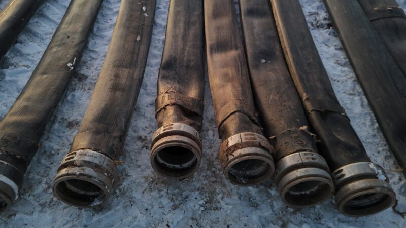 8″ TPU Supply Hose with Coupler Sets