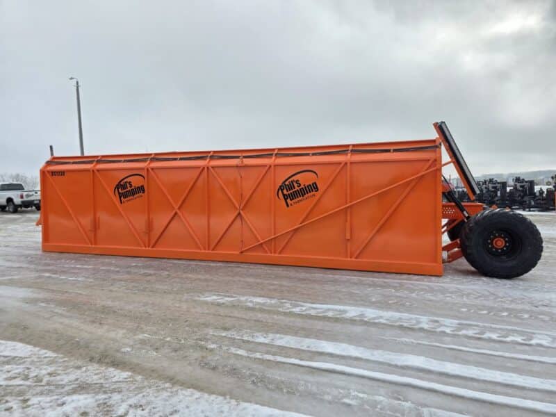 Phil’s Pumping DS1230 16,000 Gallon Manure Transfer Dumpster w. High Volume Pump