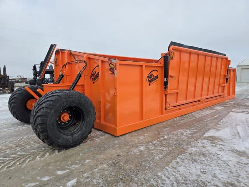 Phil’s Pumping DS1230 16,000 Gallon Manure Transfer Dumpster w. High Volume Pump