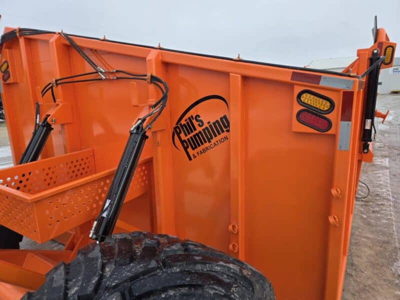 Phil’s Pumping DS1230 16,000 Gallon Manure Transfer Dumpster w. High Volume Pump