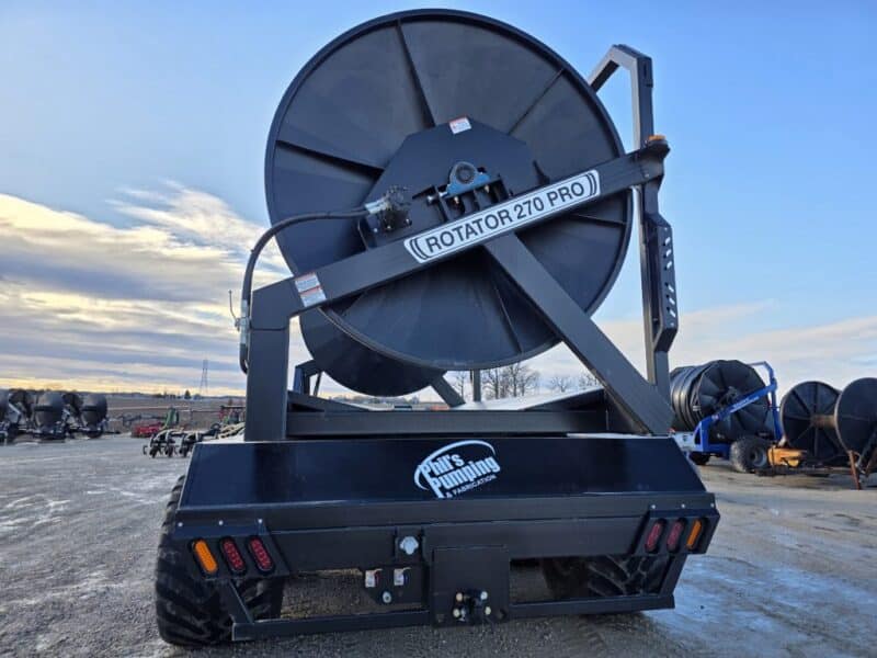 New BLACKOUT Phil’s Pumping Rotator 270 PRO Turn Table Cart, 14-10″ MAX Hose Capacity