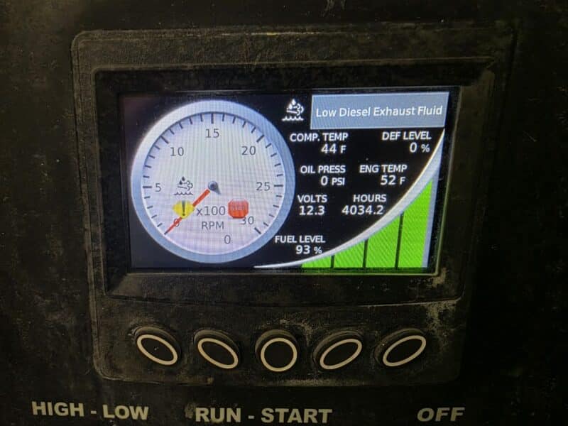 AC-111 375 CFM 2017 Sullivan Cummins Engine Air Compressor