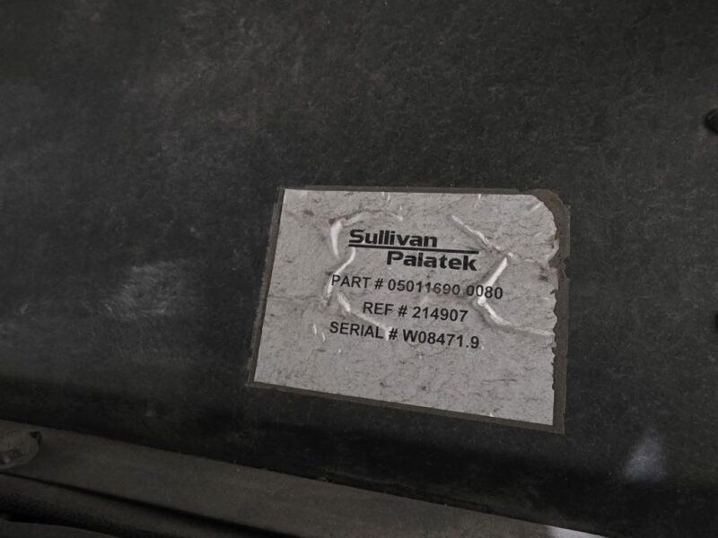 AC-111 375 CFM 2017 Sullivan Cummins Engine Air Compressor