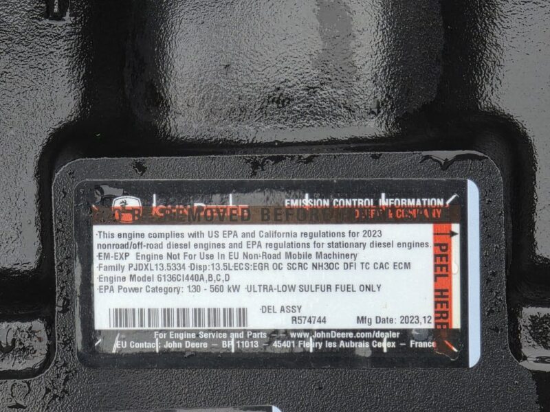 New 550 HP Phil’s 13.6L John Deere Power Unit 6819MPC Sand Cornell w. UTV Ramps