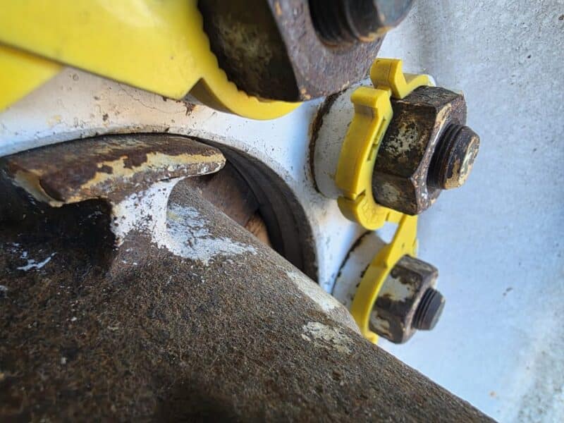 U-4866 1996 Krohnert 7500 Gallon Stainless Steel Semi Tanker