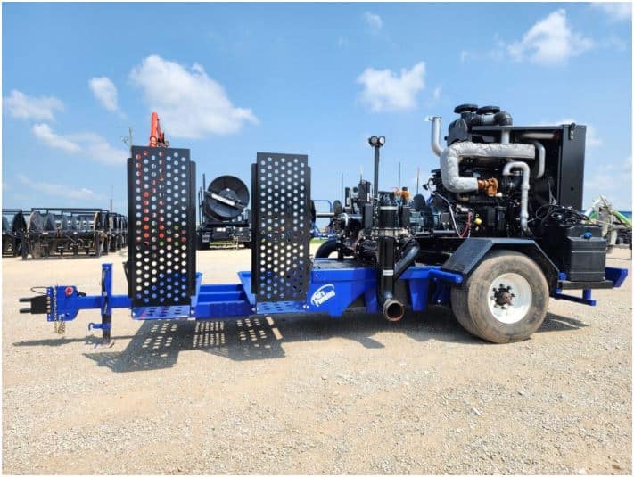 Durable liquid manure pump system engineered for continuous operation and reliable manure transfer under pressure