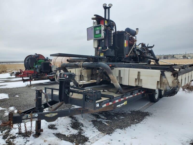 2014 PCE BOAT 2067C Manure Agitation Boat & Trailer.