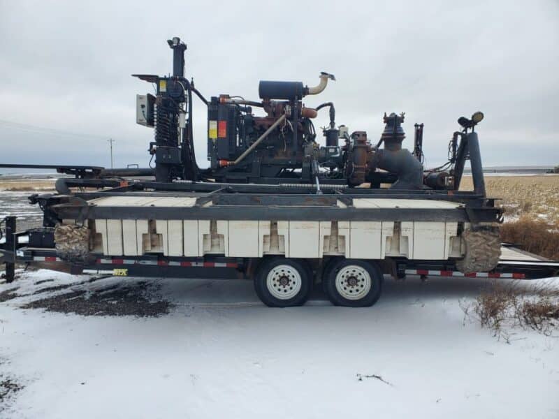 2014 PCE BOAT 2067C Manure Agitation Boat & Trailer.