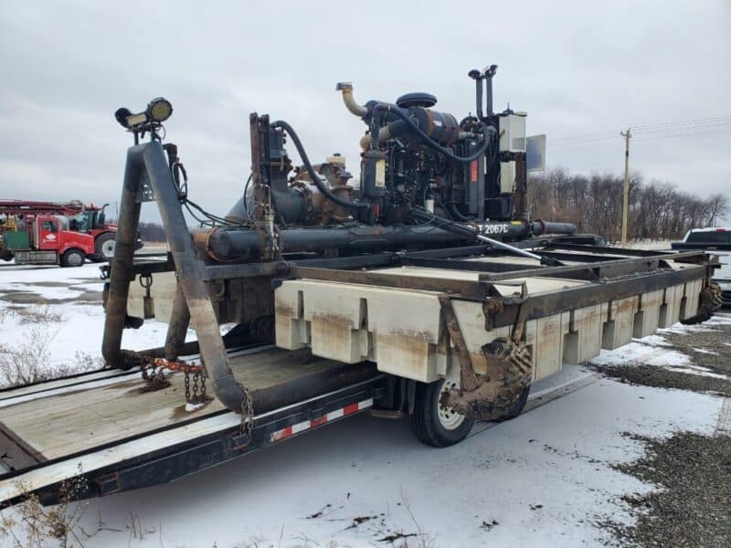 2014 PCE BOAT 2067C Manure Agitation Boat & Trailer.