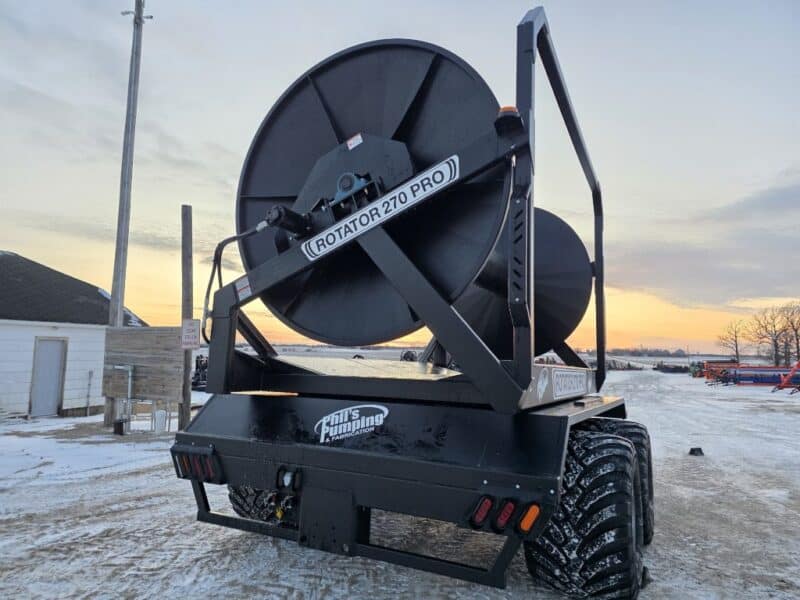 New BLACKOUT Phil’s Pumping Rotator 270 PRO Turn Table Cart, 14-10″ MAX Hose Capacity