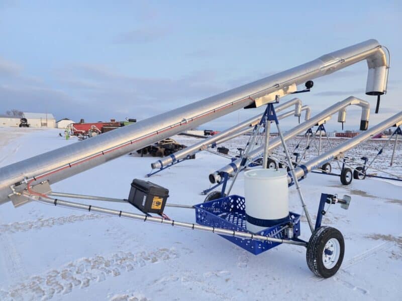 12″x 14″ Phil’s Load Stand w.Basket, Foam Injection, Wheel Jacks & Lights.