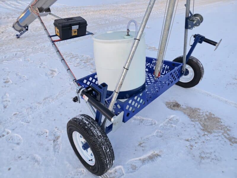 12″x 14″ Phil’s Load Stand w.Basket, Foam Injection, Wheel Jacks & Lights.