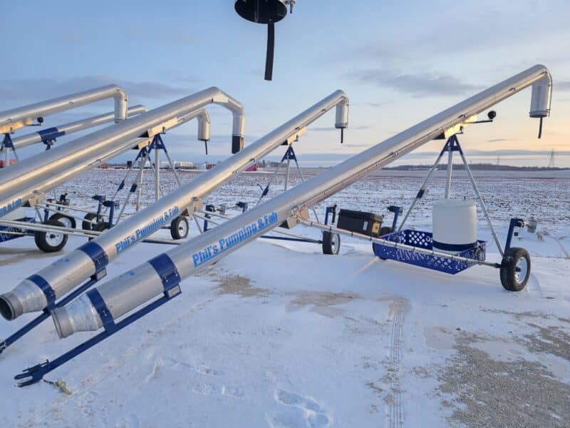 12″ Phil’s Load Stand w.Basket, Foam Injection, Wheel Jacks & Lights.