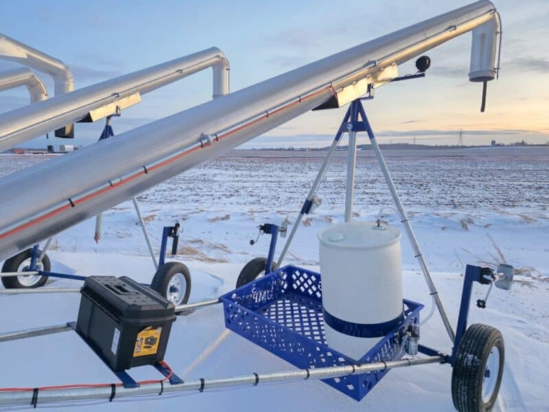 12″ Phil’s Load Stand w.Basket, Foam Injection, Wheel Jacks & Lights.