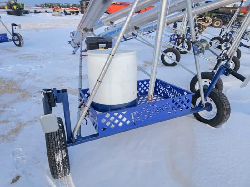 12″ Phil’s Load Stand w.Basket, Foam Injection, Wheel Jacks & Lights.