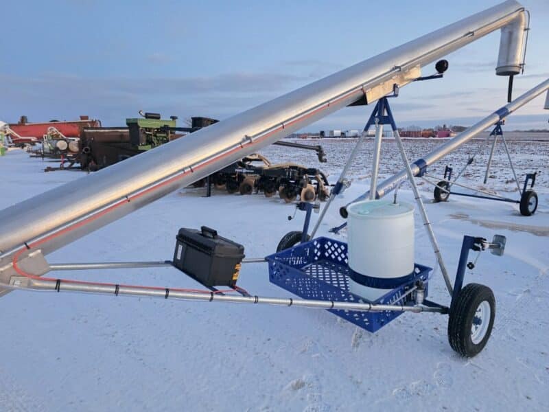 12″ Phil’s Load Stand w.Basket, Foam Injection, Wheel Jacks & Lights.