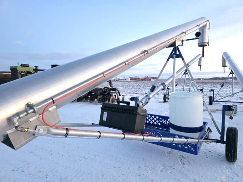 12″ Phil’s Load Stand w.Basket, Foam Injection, Wheel Jacks & Lights.