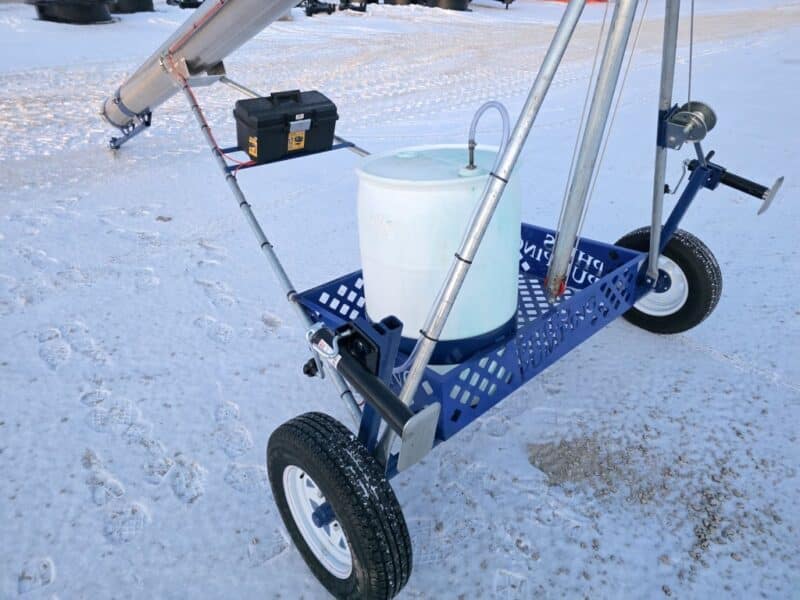 12″ Phil’s Load Stand w.Basket, Foam Injection, Wheel Jacks & Lights.