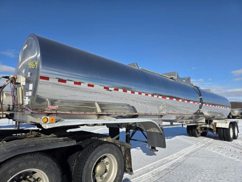 U-4864 2008 Brenner 6000 Gallon Stainless Steel Semi Tanker
