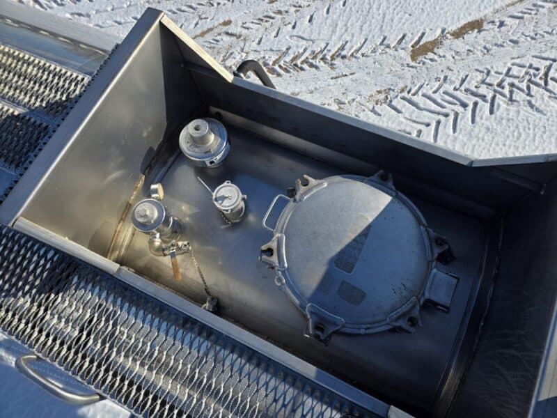 U-4864 2008 Brenner 6000 Gallon Stainless Steel Semi Tanker