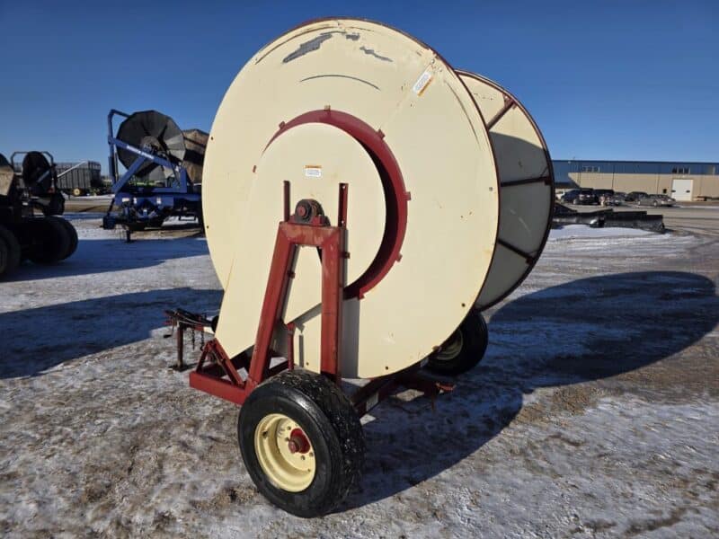 Hydro Single Axle Hose Cart. Hydraulic Drive