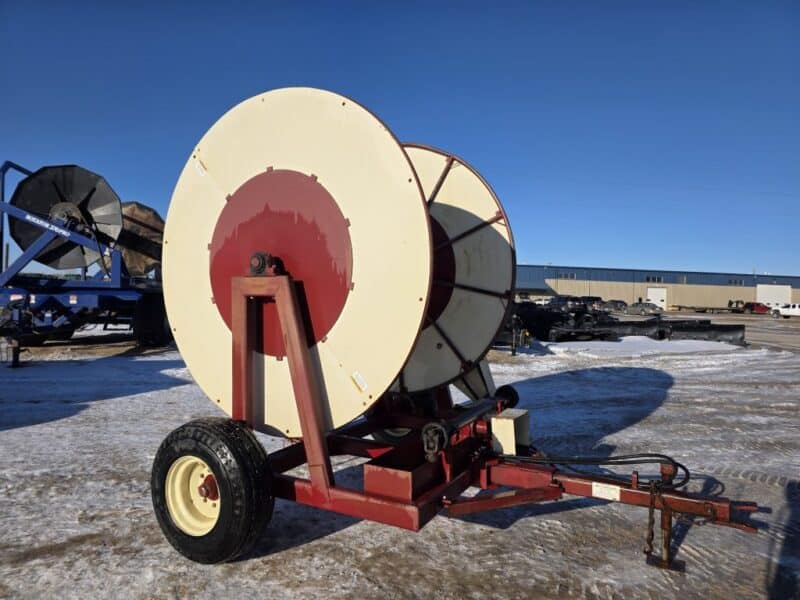 Hydro Single Axle Hose Cart. Hydraulic Drive