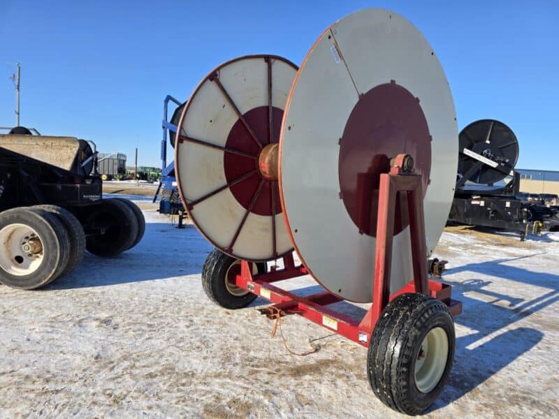 Hydro Single Axle Hose Cart. Hydraulic Drive