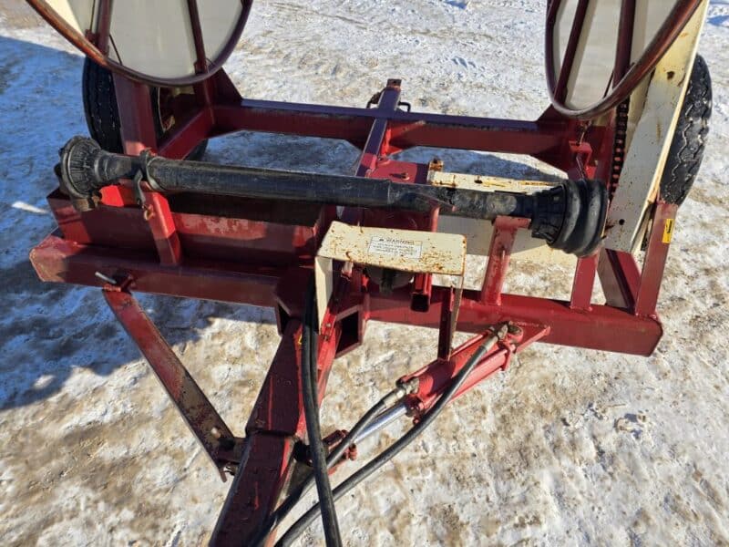 Hydro Single Axle Hose Cart. Hydraulic Drive
