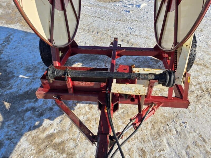 Hydro Single Axle Hose Cart. Hydraulic Drive