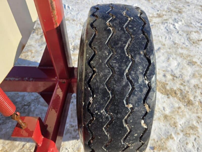 Hydro Single Axle Hose Cart. Hydraulic Drive