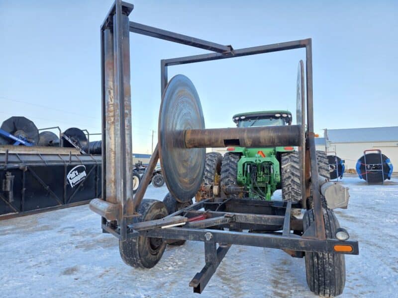 Tandem Axle Hose Cart with Indexer Holds 1 mile of 6″