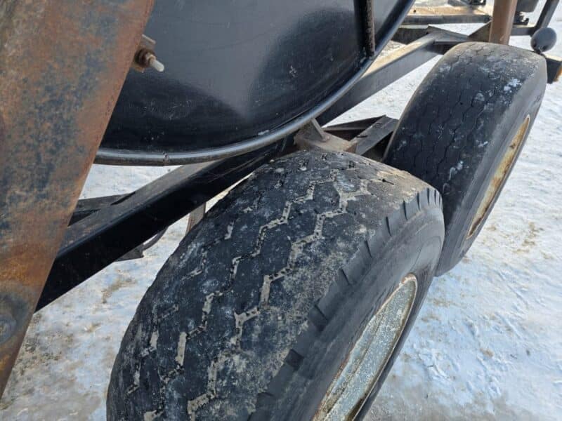 Tandem Axle Hose Cart with Indexer Holds 1 mile of 6″