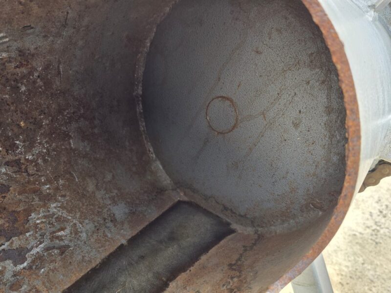 Skid Steer Hose Reel Holds 2000 Ft of 6″