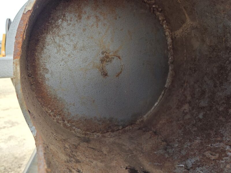 Skid Steer Hose Reel Holds 2000 Ft of 6″