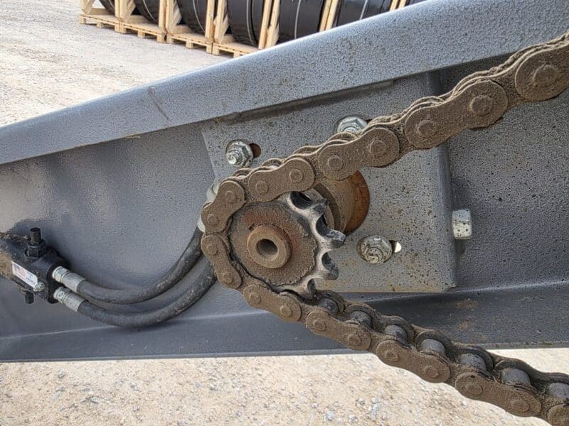 Skid Steer Hose Reel Holds 2000 Ft of 6″