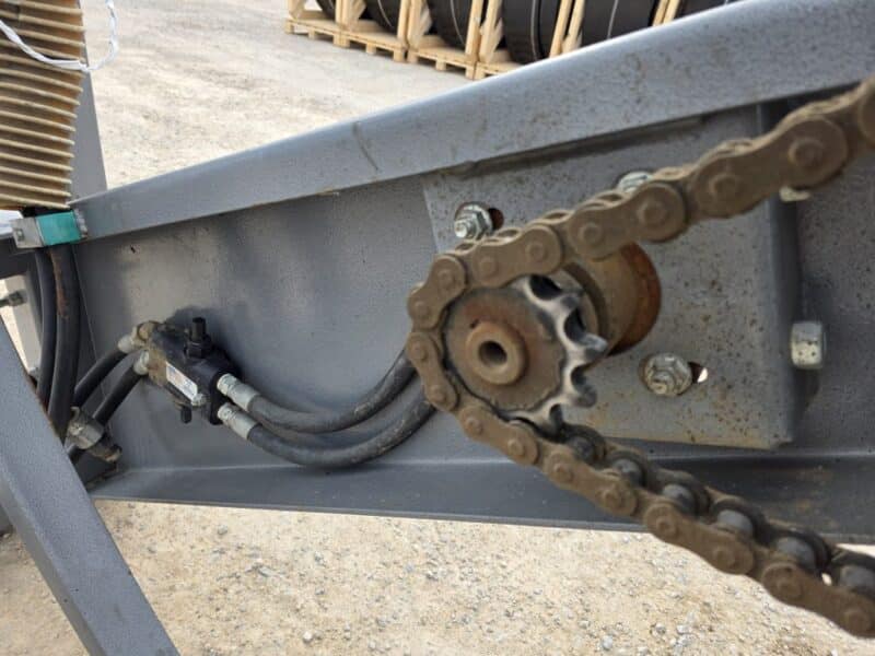 Skid Steer Hose Reel Holds 2000 Ft of 6″