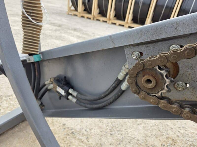Skid Steer Hose Reel Holds 2000 Ft of 6″