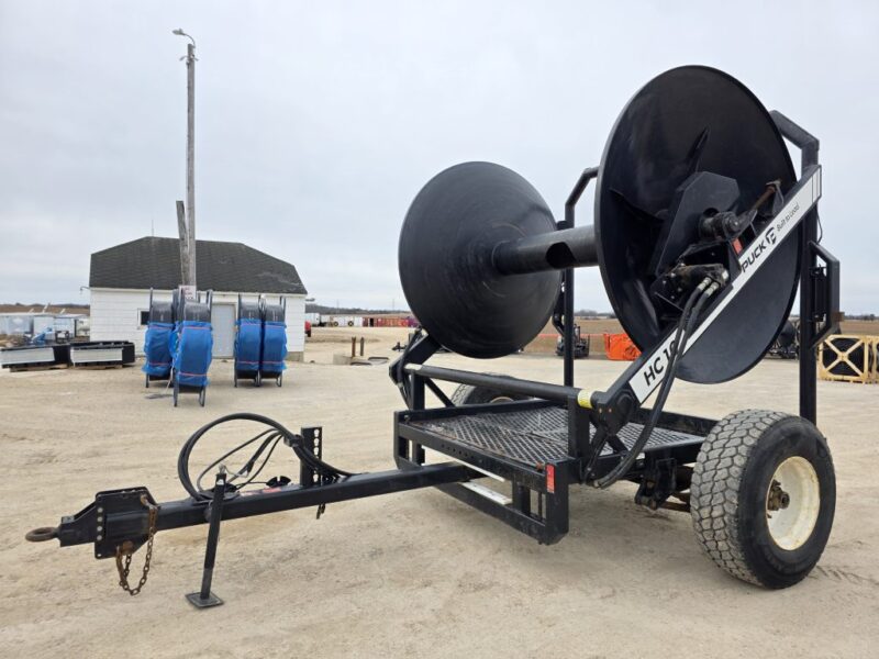 Puck HC16 Hydraulic Driven Hose Cart Holds 1 Mile of 8″ Supply Hose