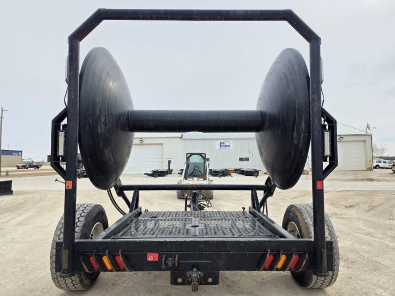 Puck HC16 Hydraulic Driven Hose Cart Holds 1 Mile of 8″ Supply Hose