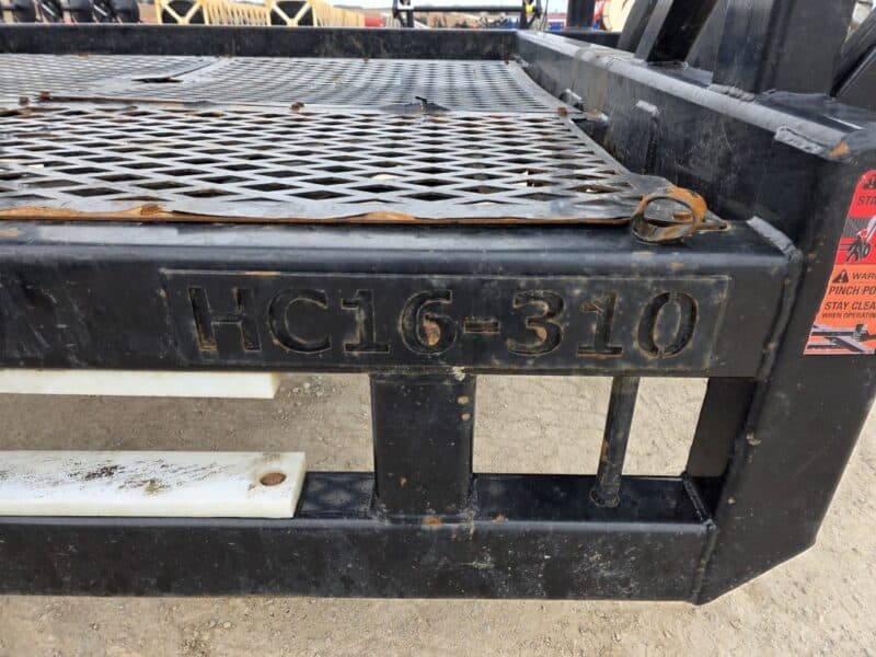 Puck HC16 Hydraulic Driven Hose Cart Holds 1 Mile of 8″ Supply Hose