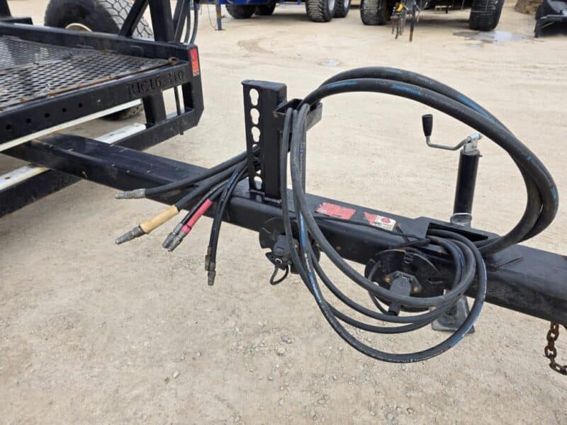 Puck HC16 Hydraulic Driven Hose Cart Holds 1 Mile of 8″ Supply Hose