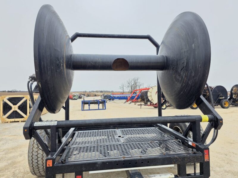 Puck HC16 Hydraulic Driven Hose Cart Holds 1 Mile of 8″ Supply Hose