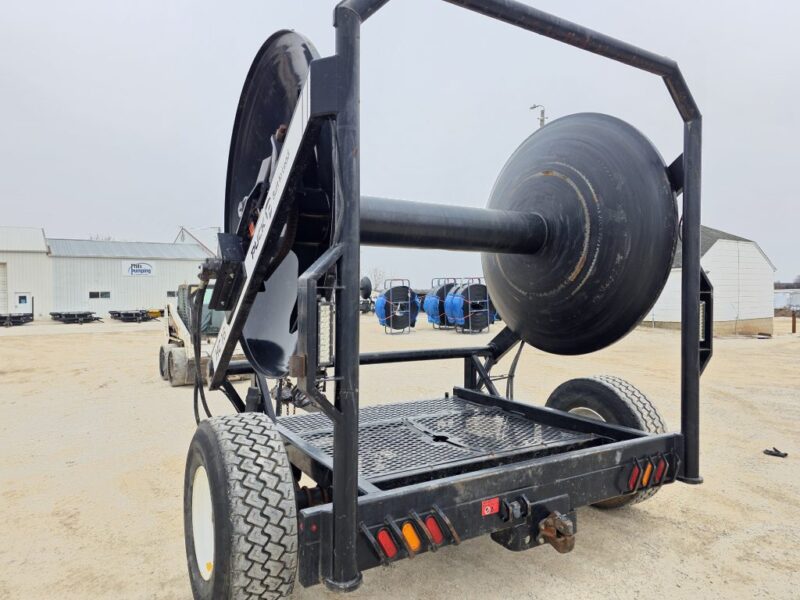 Puck HC16 Hydraulic Driven Hose Cart Holds 1 Mile of 8″ Supply Hose