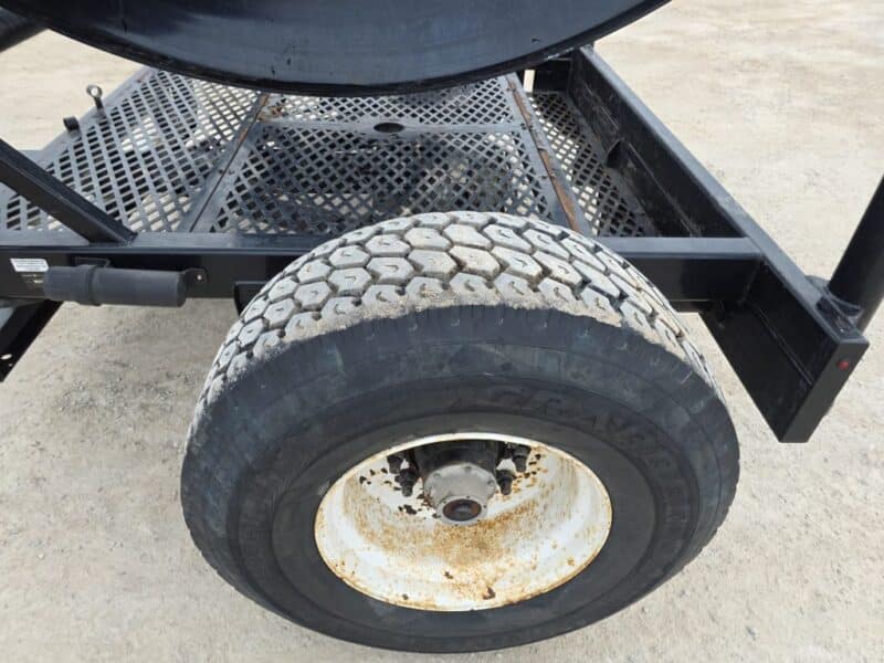 Puck HC16 Hydraulic Driven Hose Cart Holds 1 Mile of 8″ Supply Hose