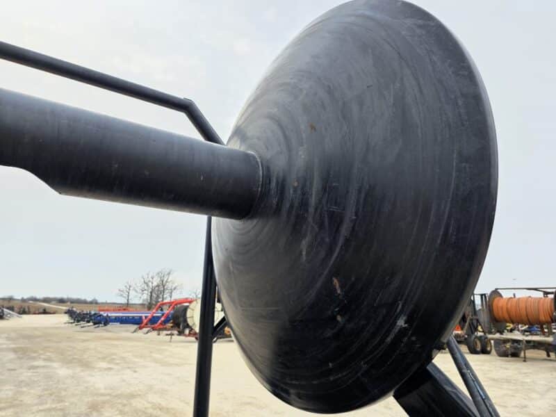 Puck HC16 Hydraulic Driven Hose Cart Holds 1 Mile of 8″ Supply Hose