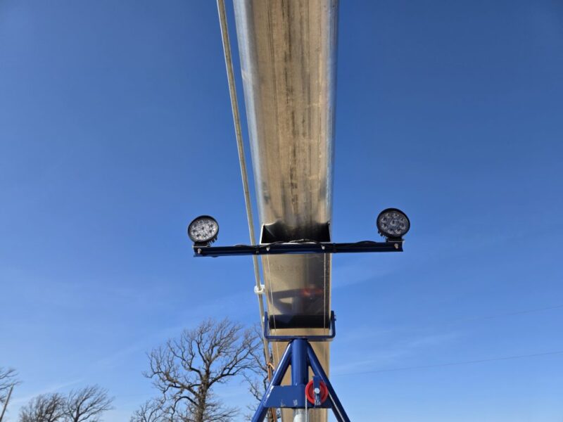 12″ Phil’s Load Stand w.Basket, Foam Injection, Wheel Jacks & Lights.