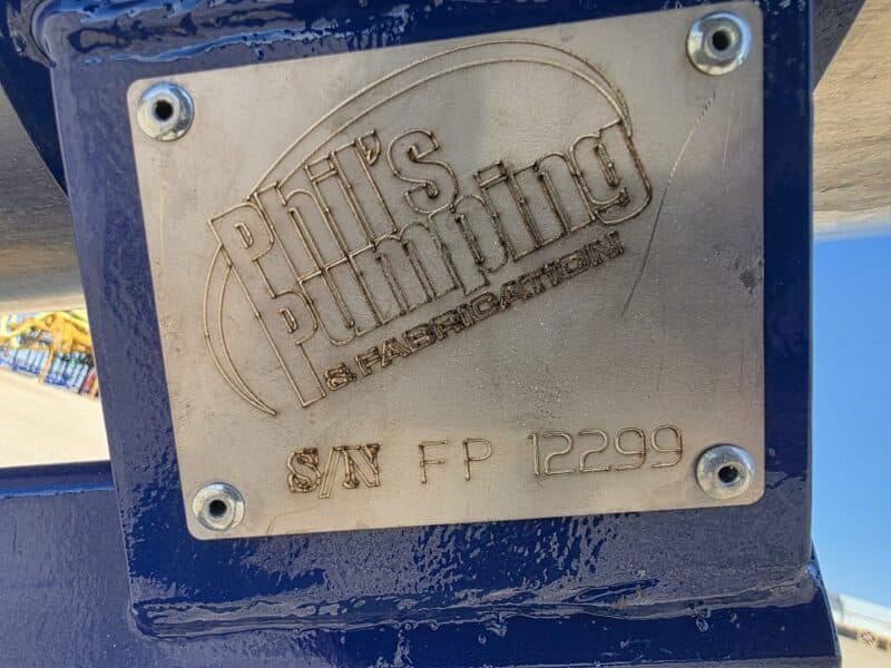 12″ Phil’s Load Stand w.Basket, Foam Injection, Wheel Jacks & Lights.