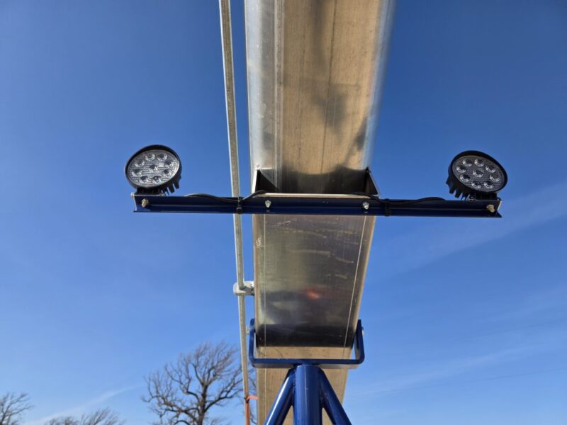 12″ Phil’s Load Stand w.Basket, Foam Injection, Wheel Jacks & Lights.