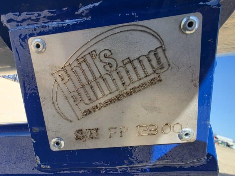 12″ Phil’s Load Stand w.Basket, Foam Injection, Wheel Jacks & Lights.